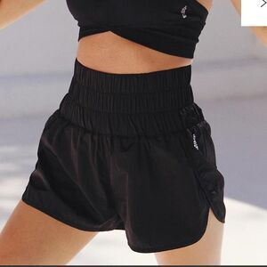 Fp-movement Women's Black and White Shorts